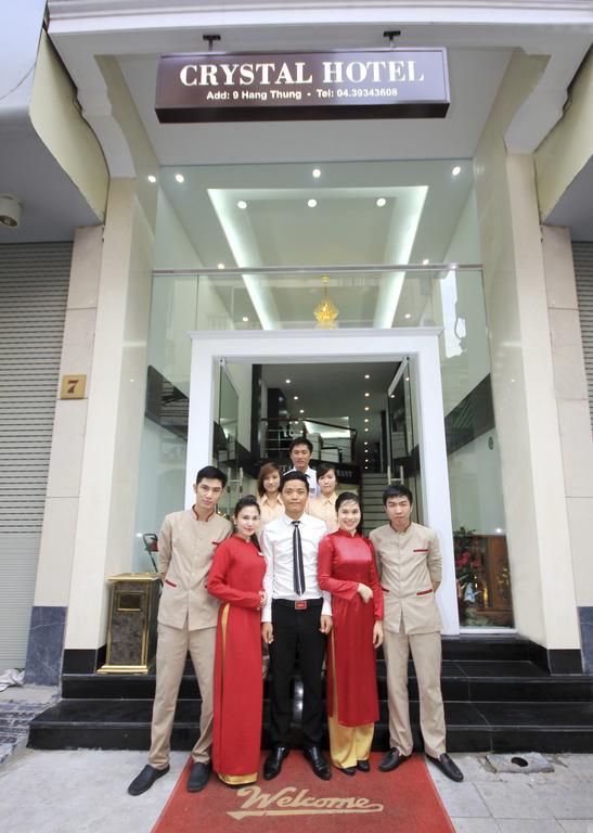 Hanoi Crystal Hotel Exterior foto